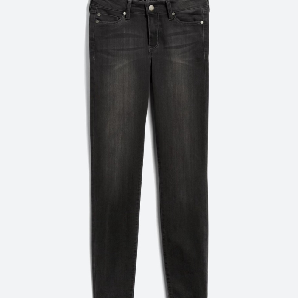 Liverpool LA Dark Grey Abby Skinny Jean. Size 6P